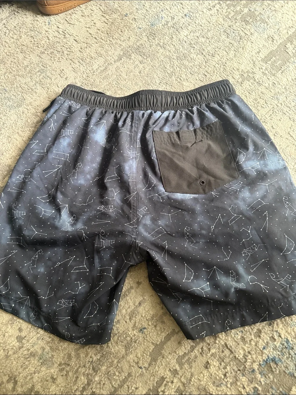 Bro squirt Black Elastic Waistband Gray Heather Lounge Shorts